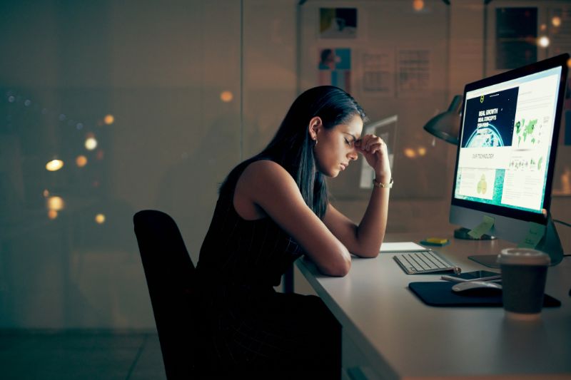 signs of work from home burnout