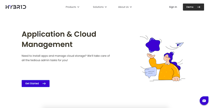 application & cloud management with Hybr1d