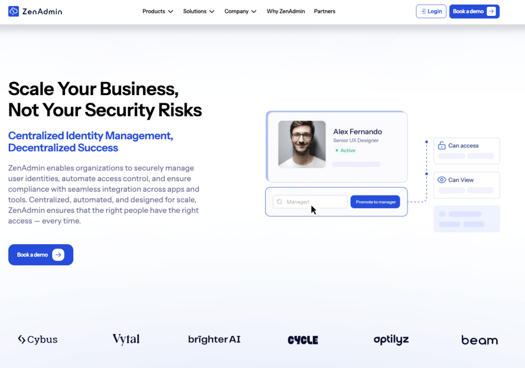 zenadmin is the best identity and access management platform