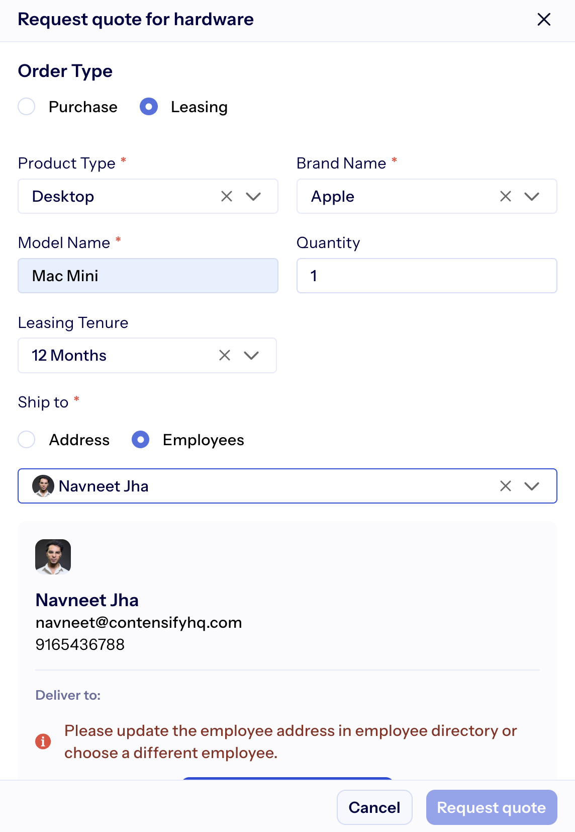 IT leasing and management for BFSI